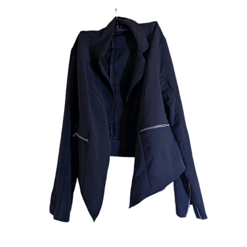 Xhilaration black drape - black, front